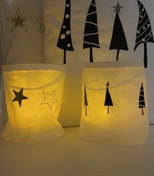 Lichtbeutel fröhliche Weihnachtsbäumchen